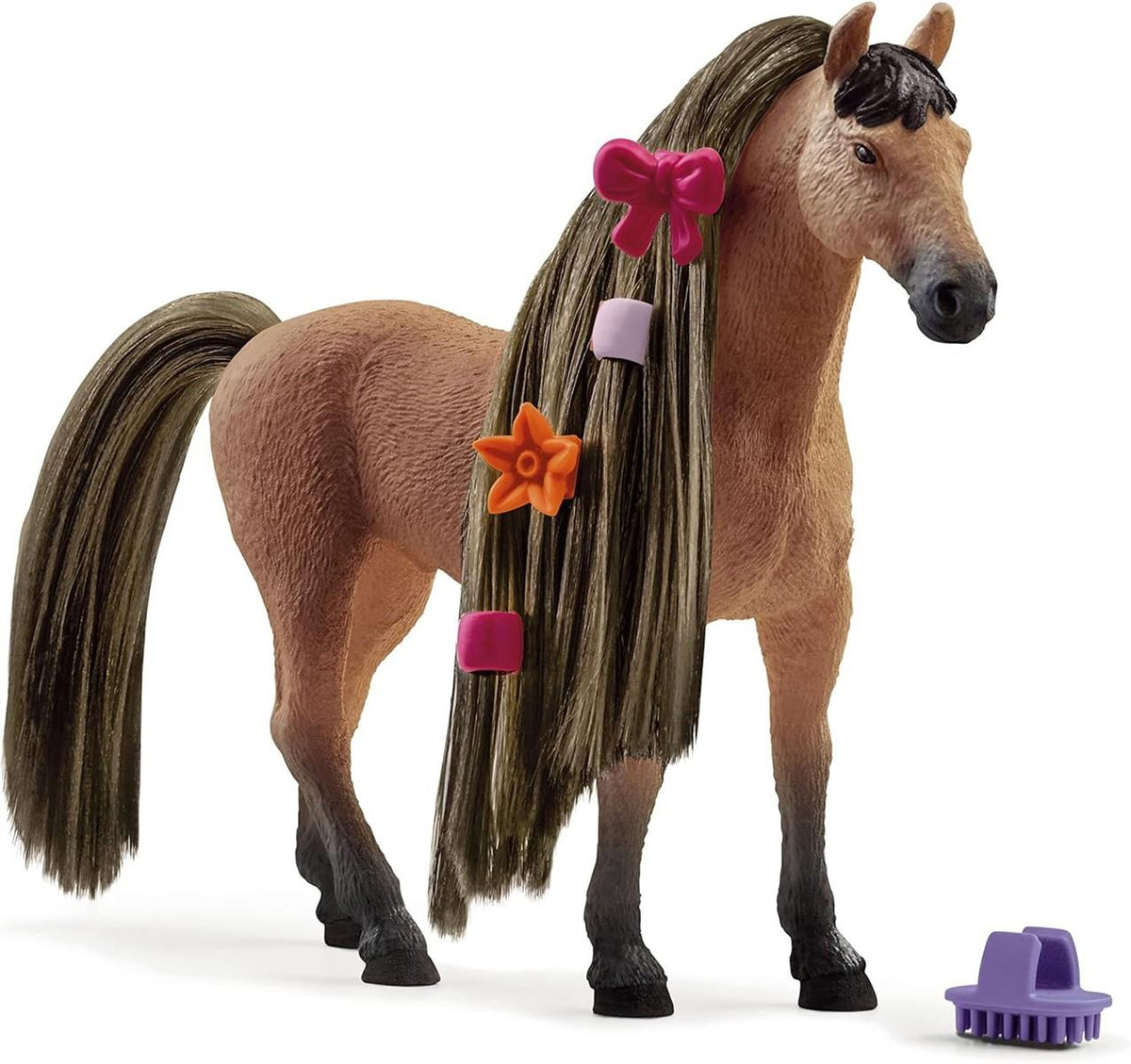 SCHLEICH 42621 Beauty Horse Achal Tekkiner Hengst, für Kinder ab 4+ Jahren, Horse Club Sofia's Beauties - Spielset