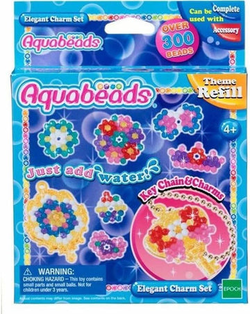 Aquabeads 31038 Elegant Charm set - Bastelset Themen Nachfüllset