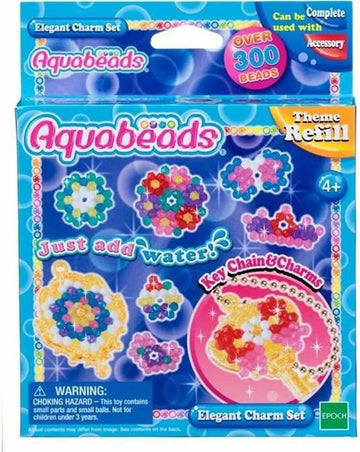 Aquabeads 31038 Elegant Charm set - Bastelset Themen Nachfüllset