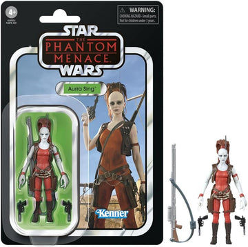 Star Wars The Vintage Collection Aurra Sing, Star Wars: Die dunkle Bedrohung Action-Figur