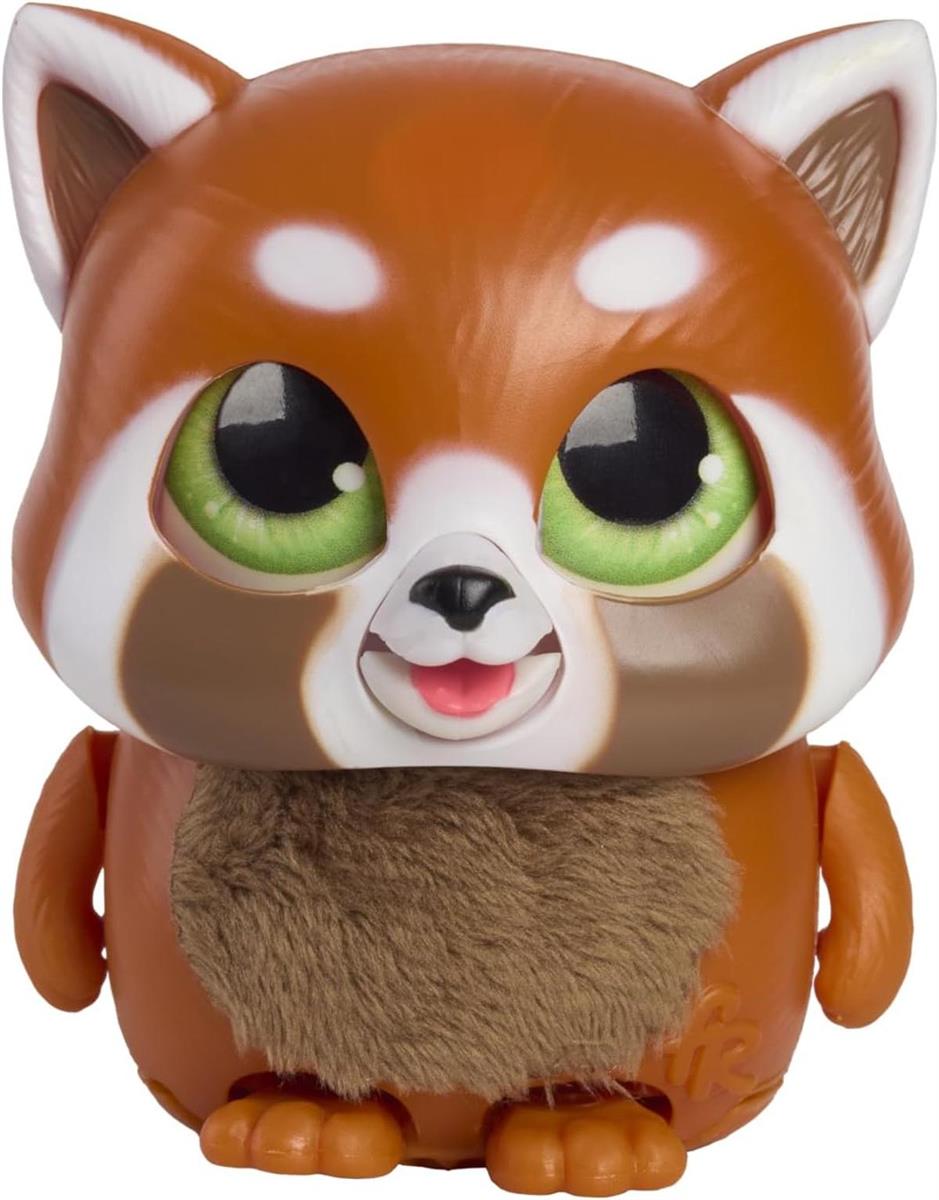 Just Play furReal Handfuls – Shy, der Rote Panda, 8,9 cm großes, interaktives Spielzeug für Jungen, Mädchen und Kinder ab 4 Jahren