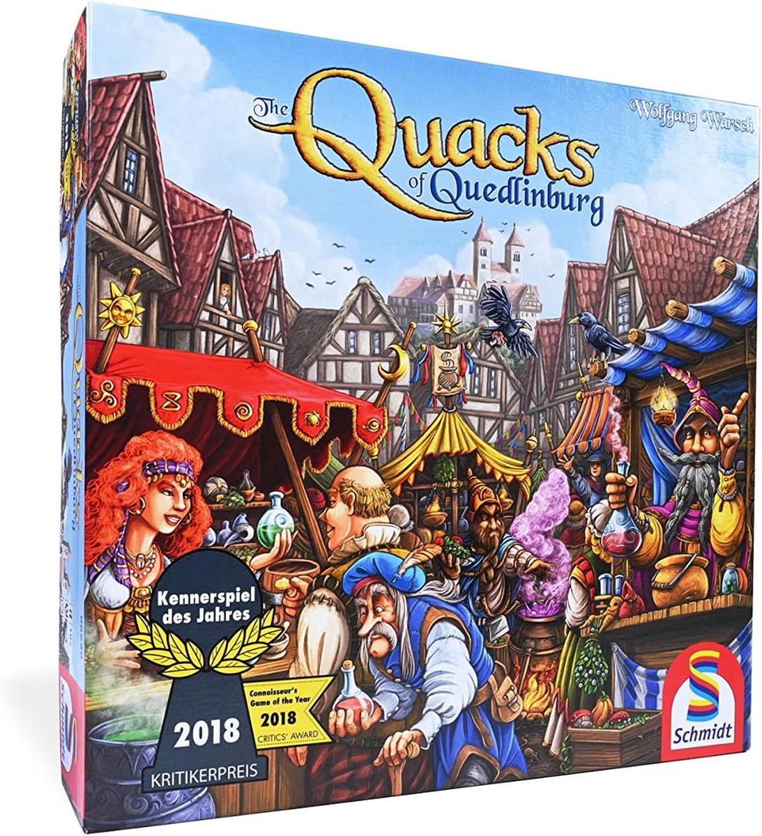 Schmidt, Quacks of Quedlinburg, Brettspiel Englische Ausgabe 10+ 2-4 Spieler