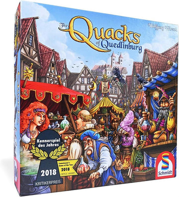 Schmidt, Quacks of Quedlinburg, Brettspiel Englische Ausgabe 10+ 2-4 Spieler