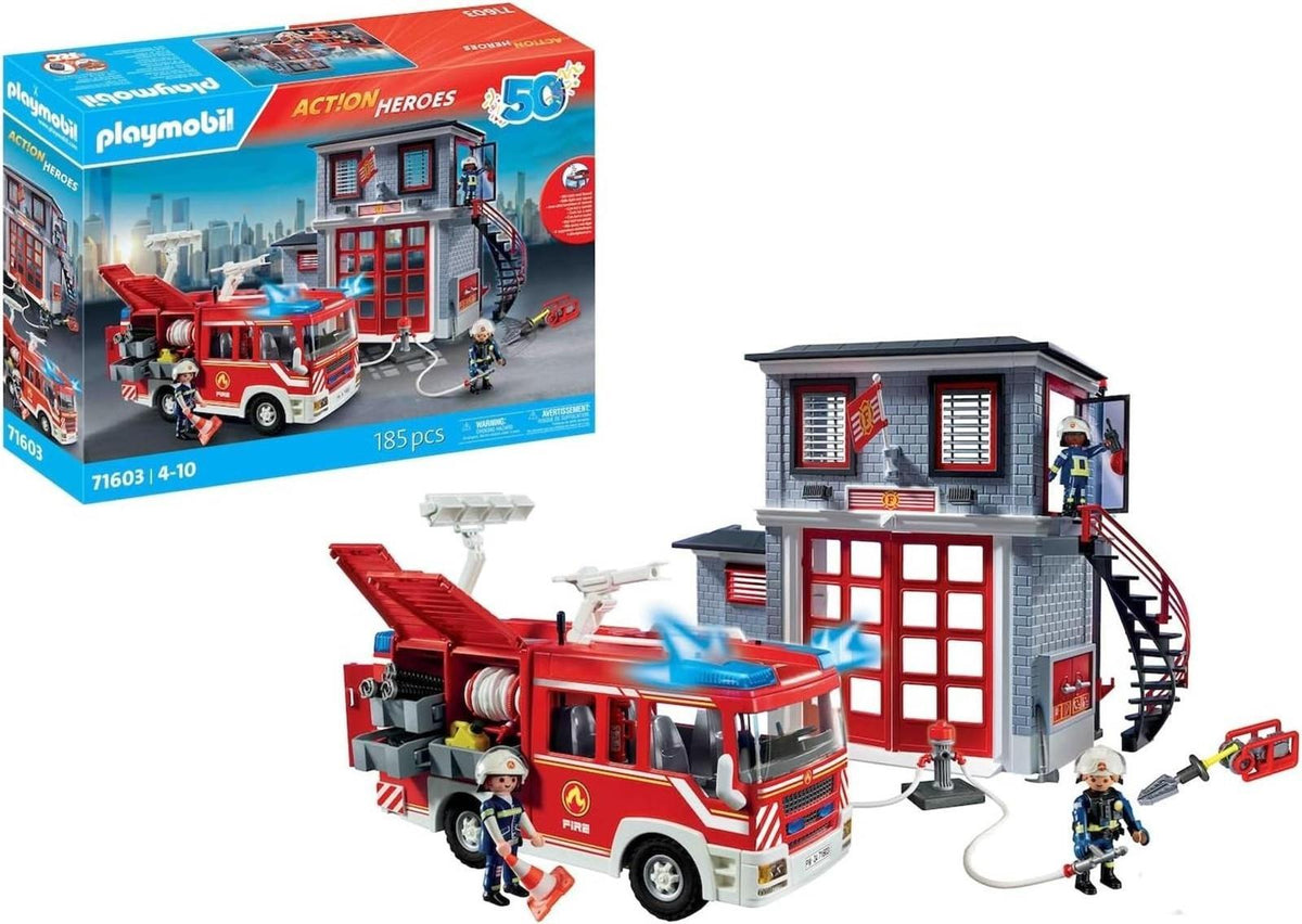 PLAYMOBIL Action Heroes 71603 Feuerwehr-Megaset