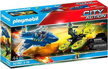 PLAYMOBIL City Action 70780 Polizei-Jet: Drohnen-Verfolgung