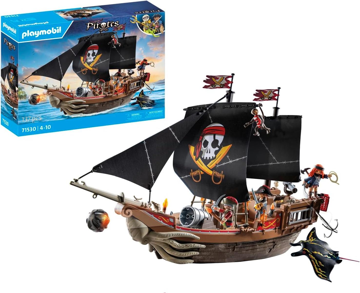 PLAYMOBIL Pirates 71530 Großes Piratenschiff