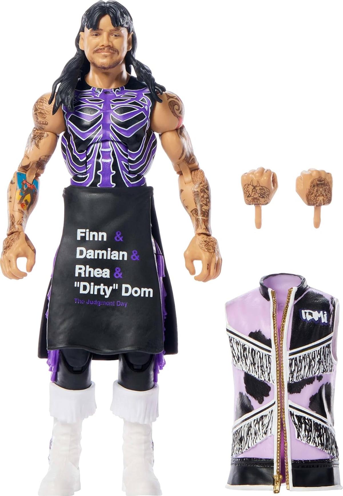 WWE Dirty Dominik Mysterio Mattel Elite-Kollektion Serie 119 Wrestling Actionfigur Spielzeug 2025