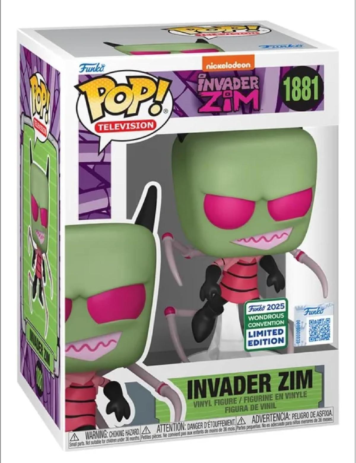 Funko Pop Animation – Invader Zim #1881 Vinyl-Sammelfigur