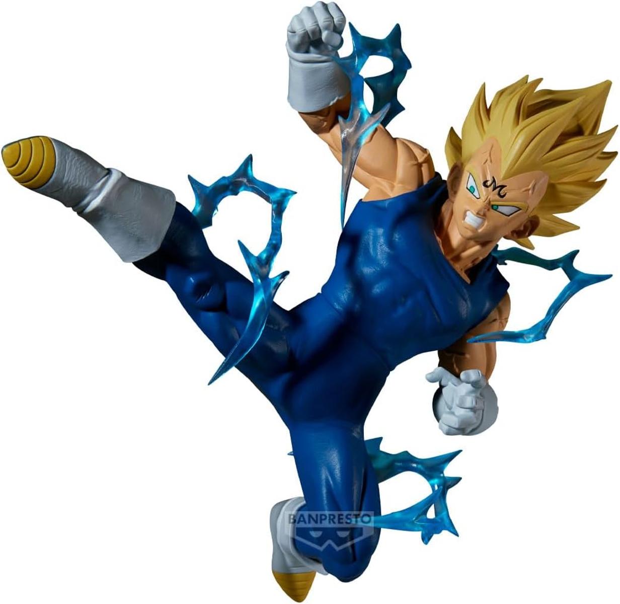 Banpresto Actionfigur Majin Vegeta (Vs Goku Super Saiyan 2) Dragon Ball Z, Match Makers, 15 cm, BP29755P, Mehrfarbig, Sammelfigur