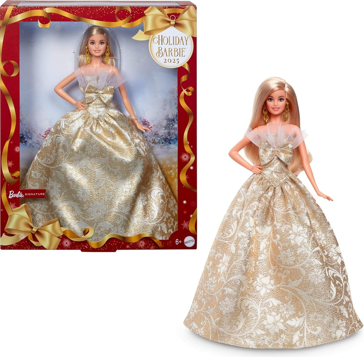 Barbie 2025 Holiday Doll