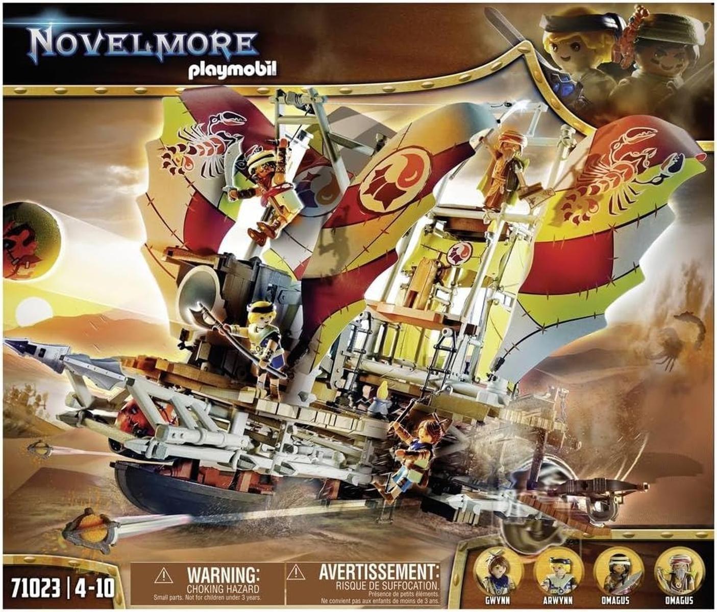 PLAYMOBIL Novelmore 71023 Sal'ahari Sands Sandsturmbrecher ab 4 Jahre