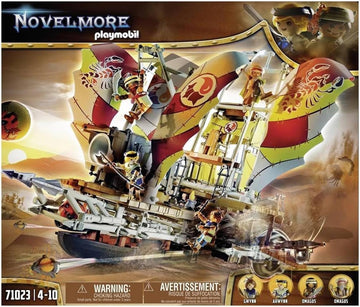 PLAYMOBIL Novelmore 71023 Sal'ahari Sands Sandsturmbrecher ab 4 Jahre