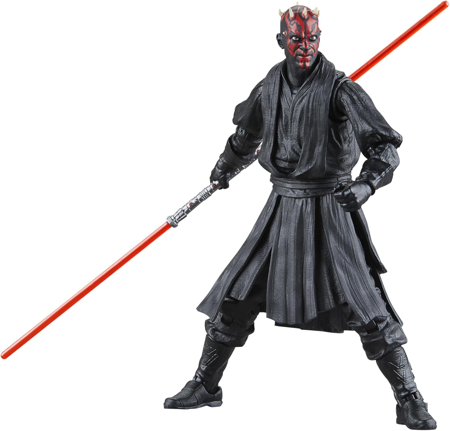Hasbro Star Wars The Black Series Darth Maul Star Wars: Die dunkle Bedrohung, Action-Figur zum Sammeln, 15 cm