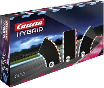 Carrera Track Pack 1 Streckenerweiterung 10 Teilen 417 cm Länge 2 rechte + 2 linke Kurven 6 gerade Streckenteile