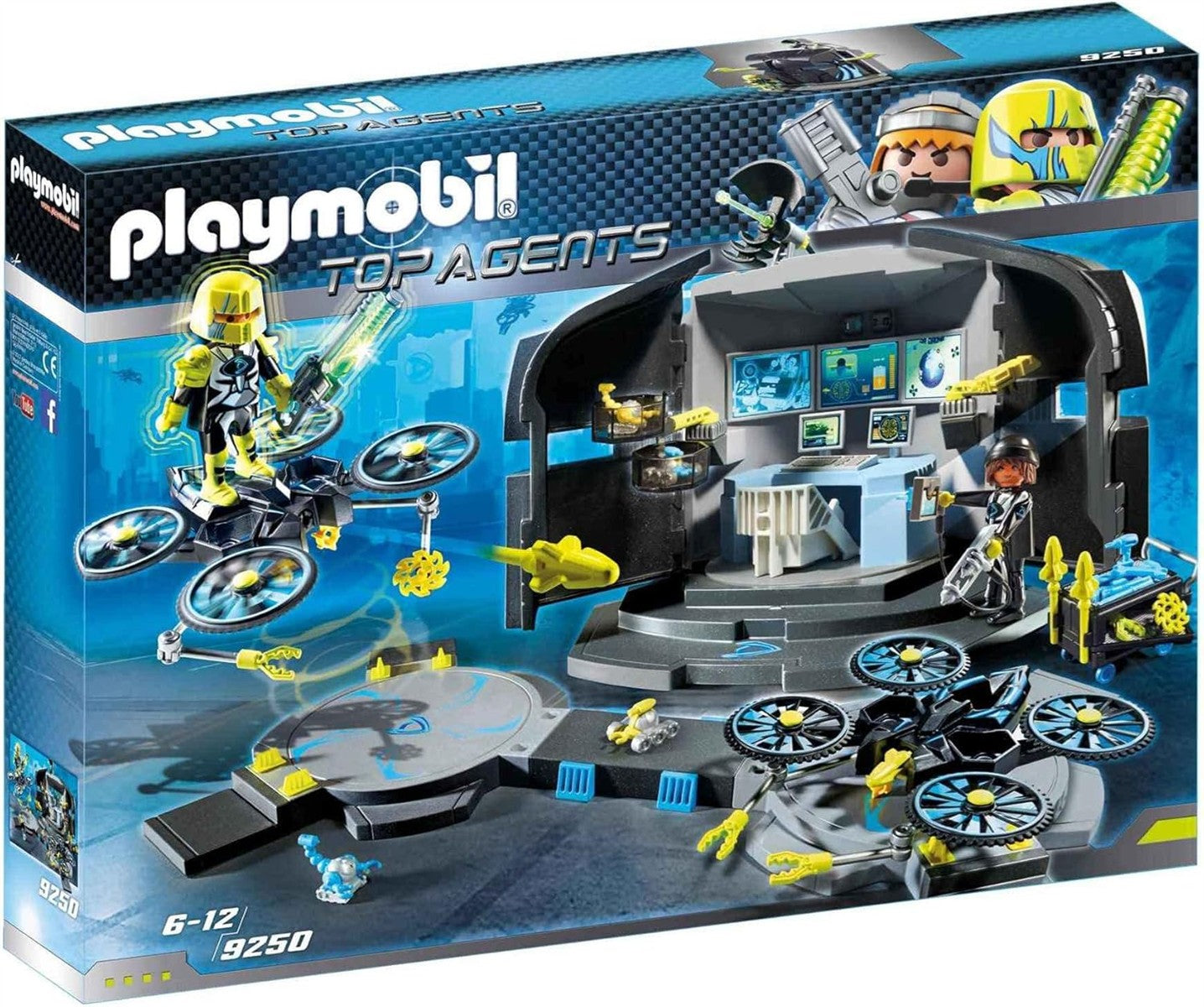 PLAYMOBIL 9250 Dr. Drone's Command Center