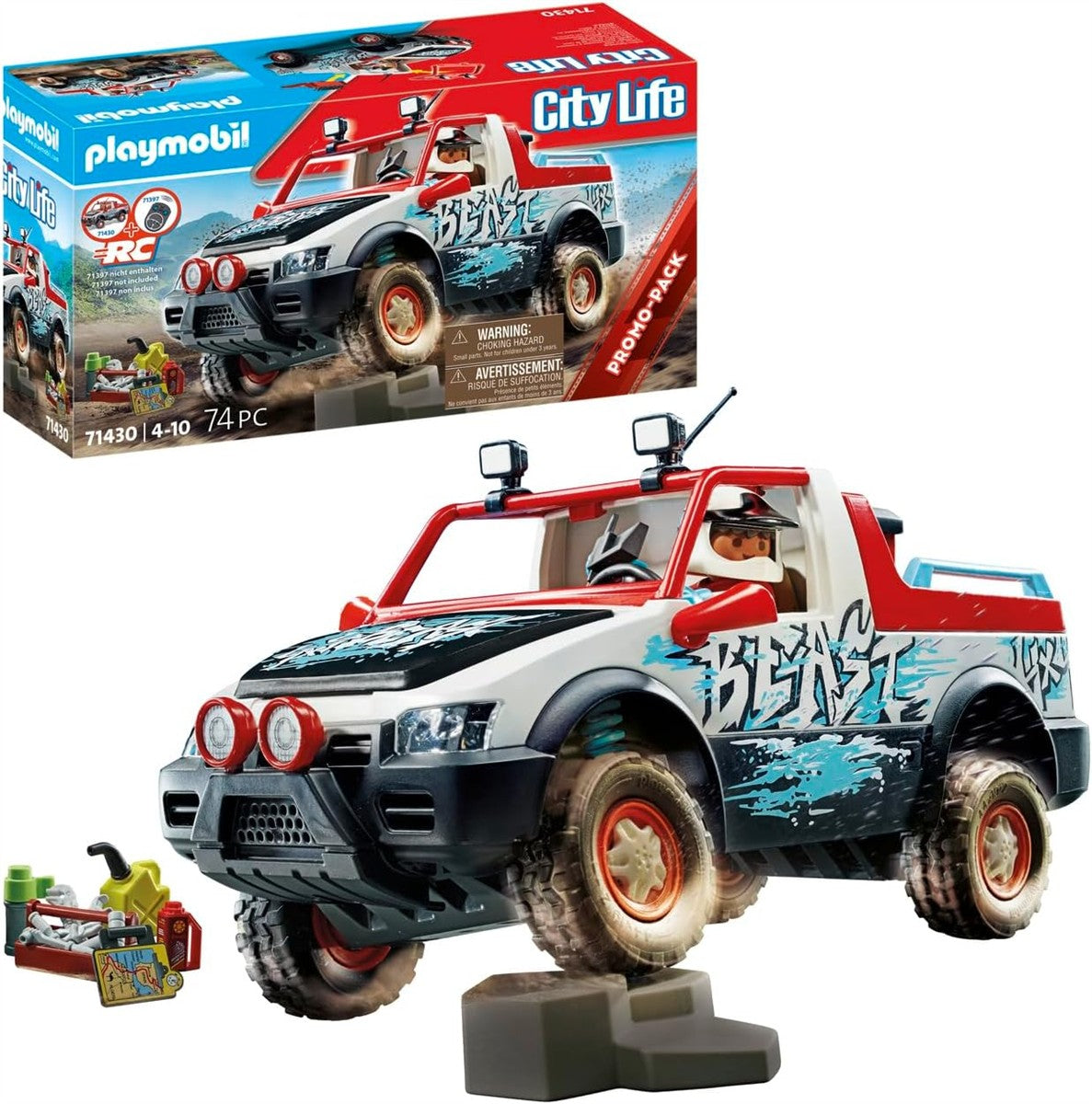 PLAYMOBIL City Life 71430 RC-Fahrzeuge Rally-Car