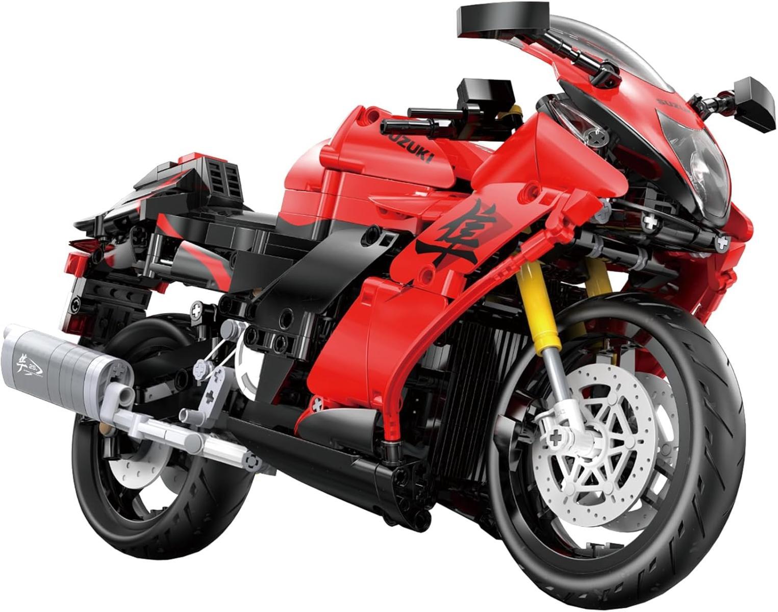 CADA Suzuki Hayabusa – 1043 Teile – Motorrad im Maßstab 1:6 – (DeQuBe 927DE64051)