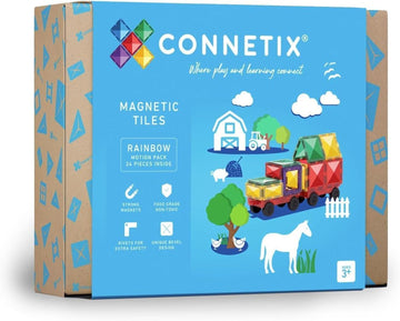CONNETIX Magnetbausteine Regenbogen 24 Stück