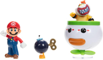 Nintendo Super Mario and Bowser Jr. Clown Cart in Sammlerbox