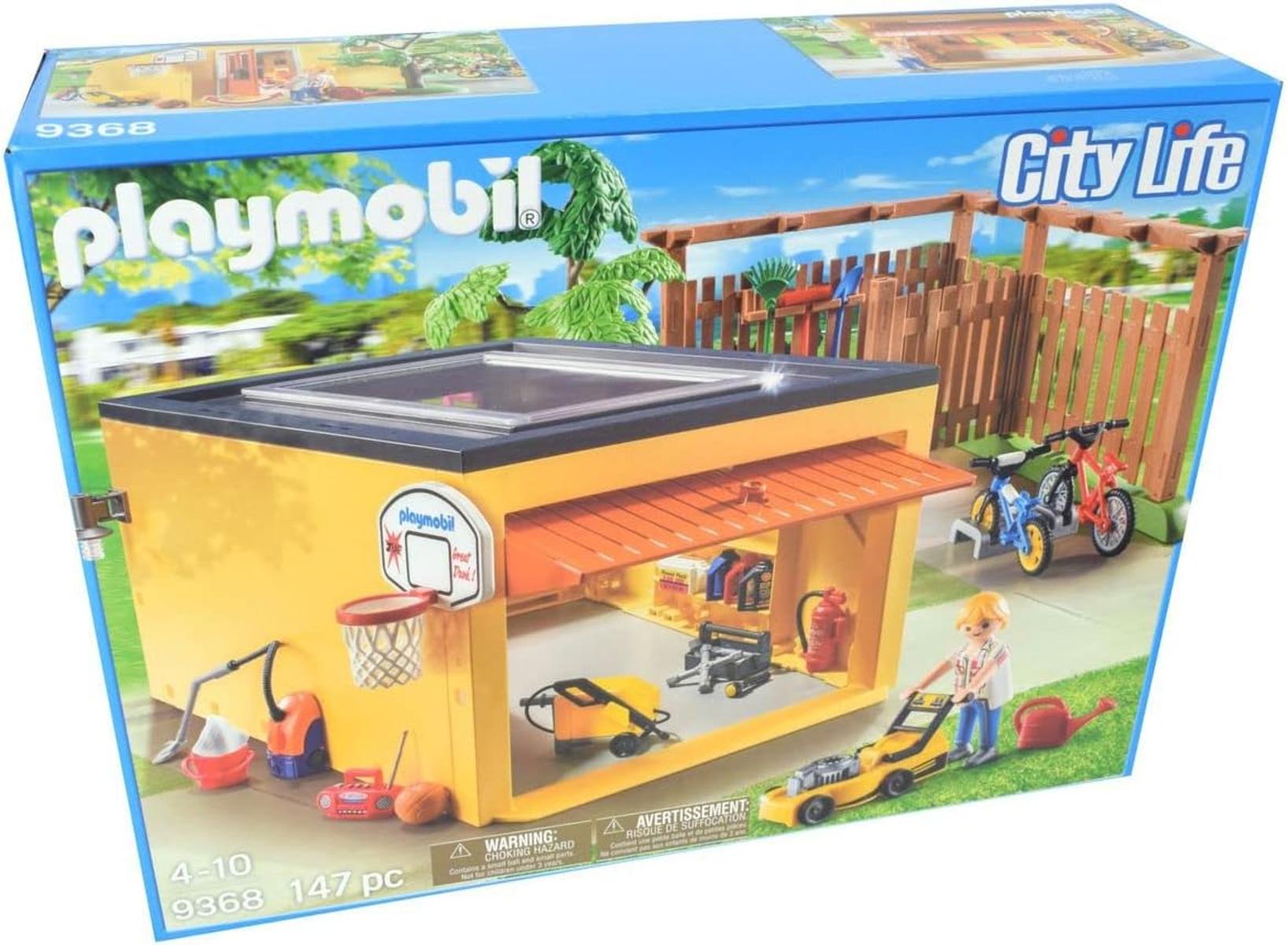 Playmobil 9368 Garage mit Fahrradstellplätzen