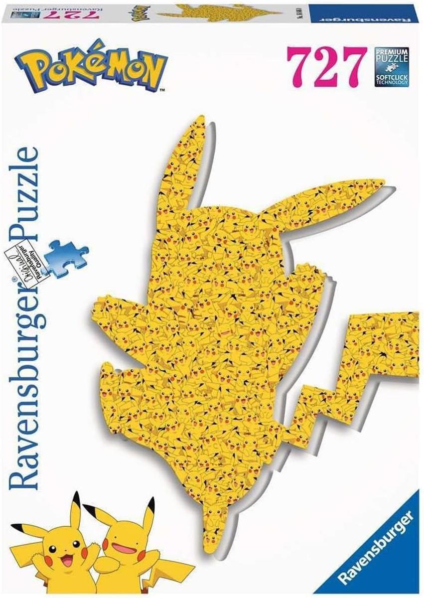 Ravensburger Puzzle 16846 - Pikachu - 727 Teile Pokémon Puzzle für Erwachsene und Kinder ab 14 Jahren