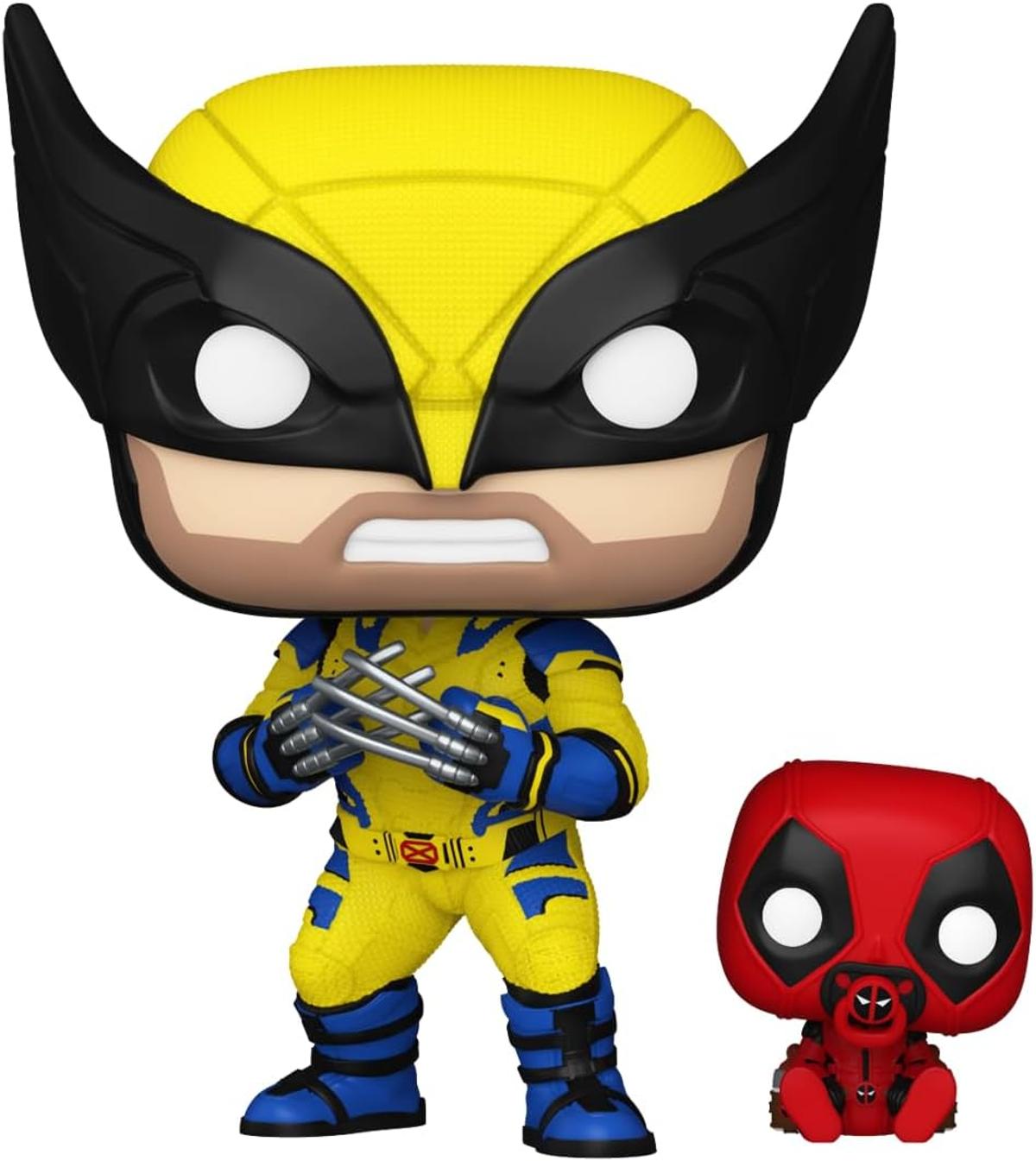 Funko Pop! & Buddy: Deadpool & Wolverine - Wolverine with Babypool - Vinyl-Sammelfigur - Geschenkidee - Offizielle Handelswaren - Spielzeug Für Kinder und Erwachsene - Movies Fans