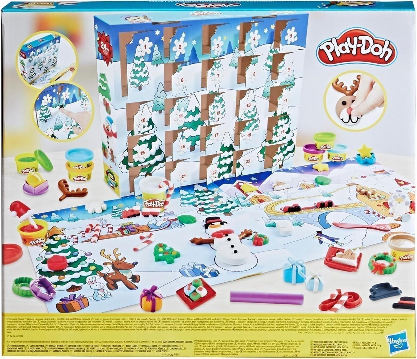 Play-Doh Adventskalender Spielset für Kinder