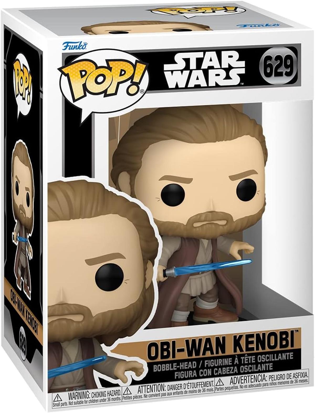 Funko Pop! Vinyl: Obi-Wan Kenobi Battle Pose - Jasper - Star Wars - Vinyl-Sammelfigur - Geschenkidee - Offizielle Handelswaren - Spielzeug Für Kinder und Erwachsene - TV Fans