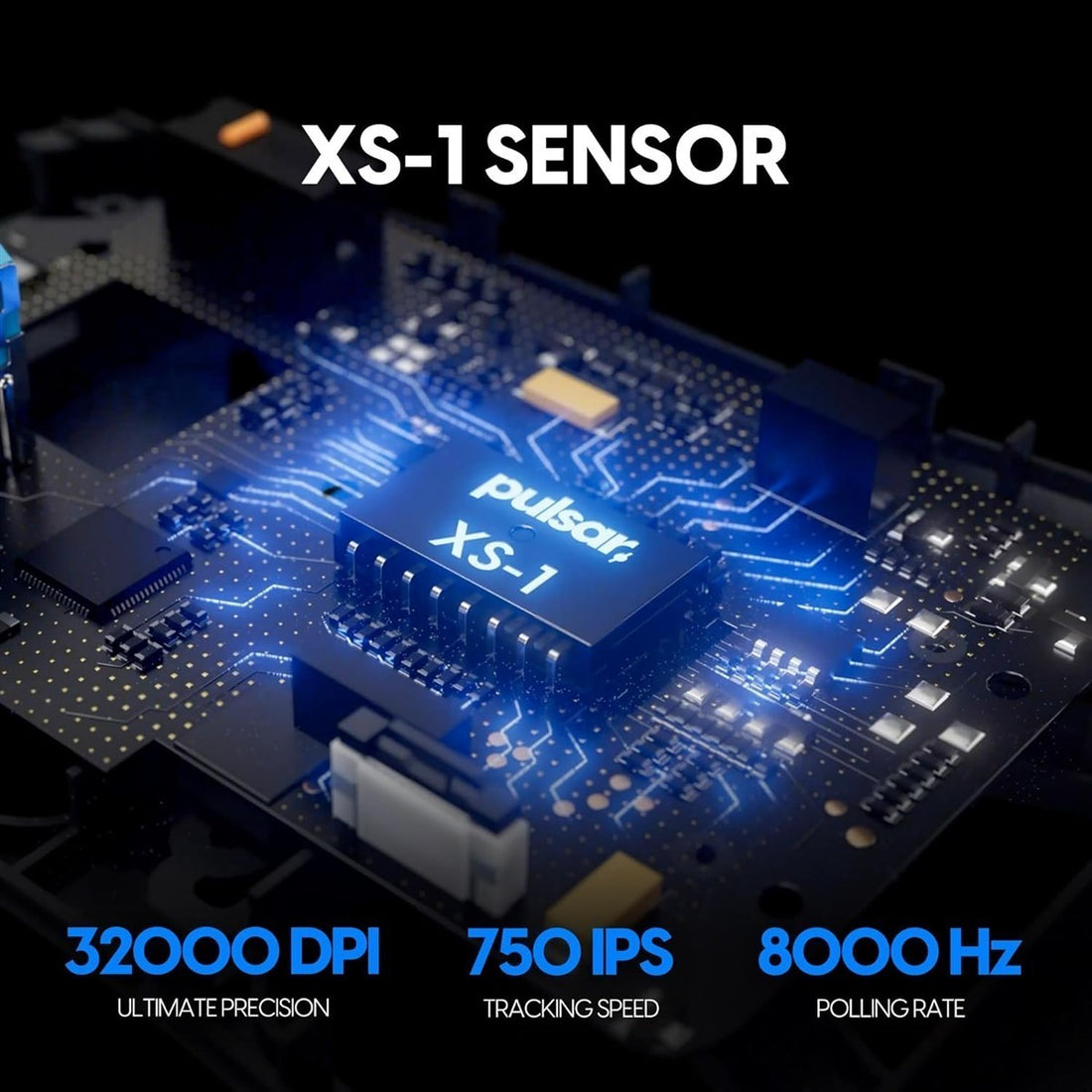 Pulsar Gaming Gears X2 v3 ES Size1 Schwarz