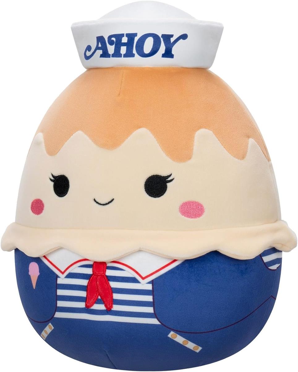 Squishmallows SQSR00048 - Stranger Things Ice Cream Ahoy 25 cm, offizielles Jazwares Plüsch, superweiches Kuscheltier