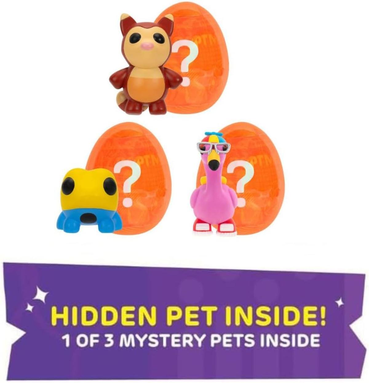 Adopt Me! AME0115-6er Figuren Pack - Tropenzeit, offizielles Figurenset