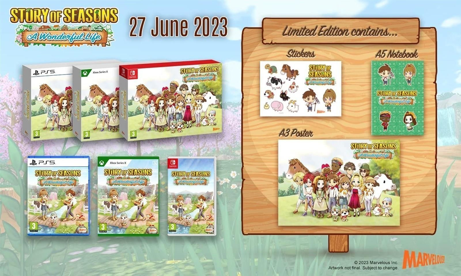 Nintendo Switch Story of Seasons Wonder