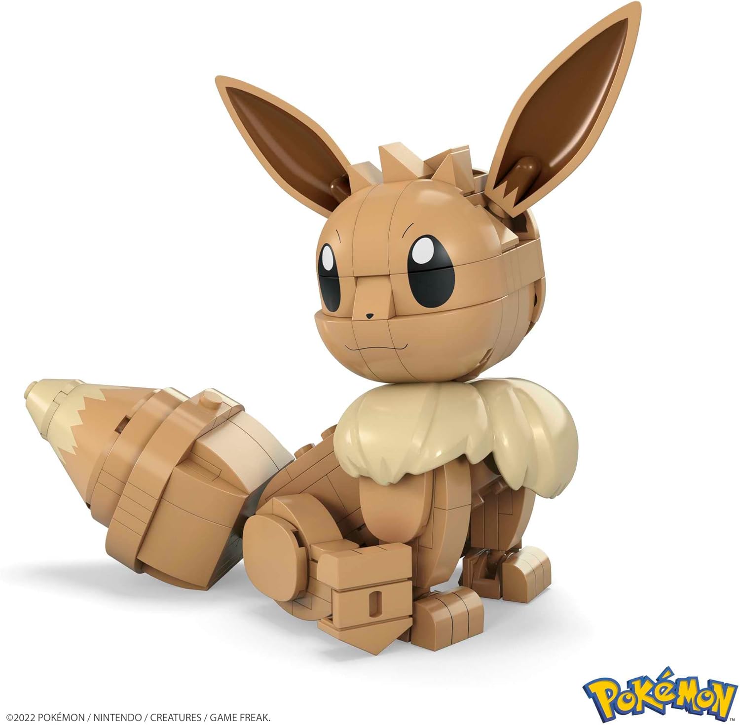 MEGA HDL84 - Mega Construx Evoli Pokémon Baukasten, Konstruktionsspielzeug für Kinder, Spielzeug ab 7 Jahren