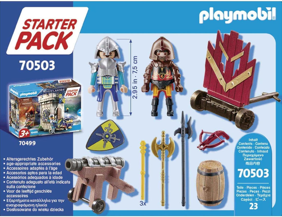 PLAYMOBIL Starter Pack 70503 Novelmore Ergänzungsset