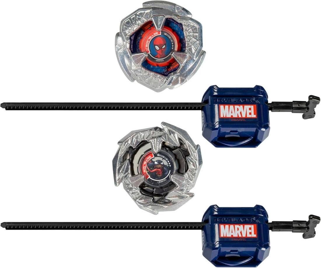 Hasbro Beyblade X Marvel Collab Spider-Man 3-60F vs. Venom 3-80N Multipack Set