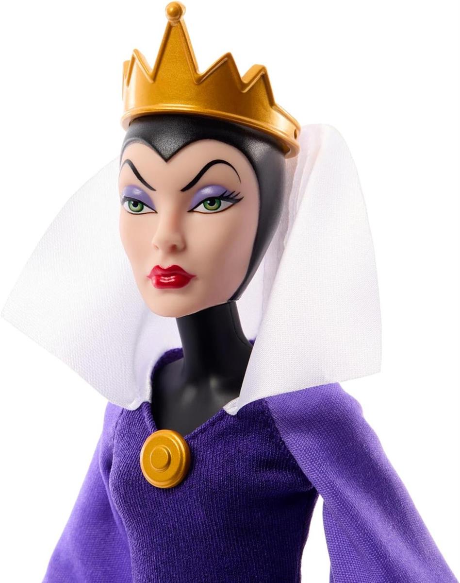 Mattel DISNEY Villains Böse Königin, Cruella de Vil & Yzma - Legendäre Schurkinnen Set mit detailreiche Outfits & Accessoires, für Sammler & Kinder, ab 3 Jahren, HRF56