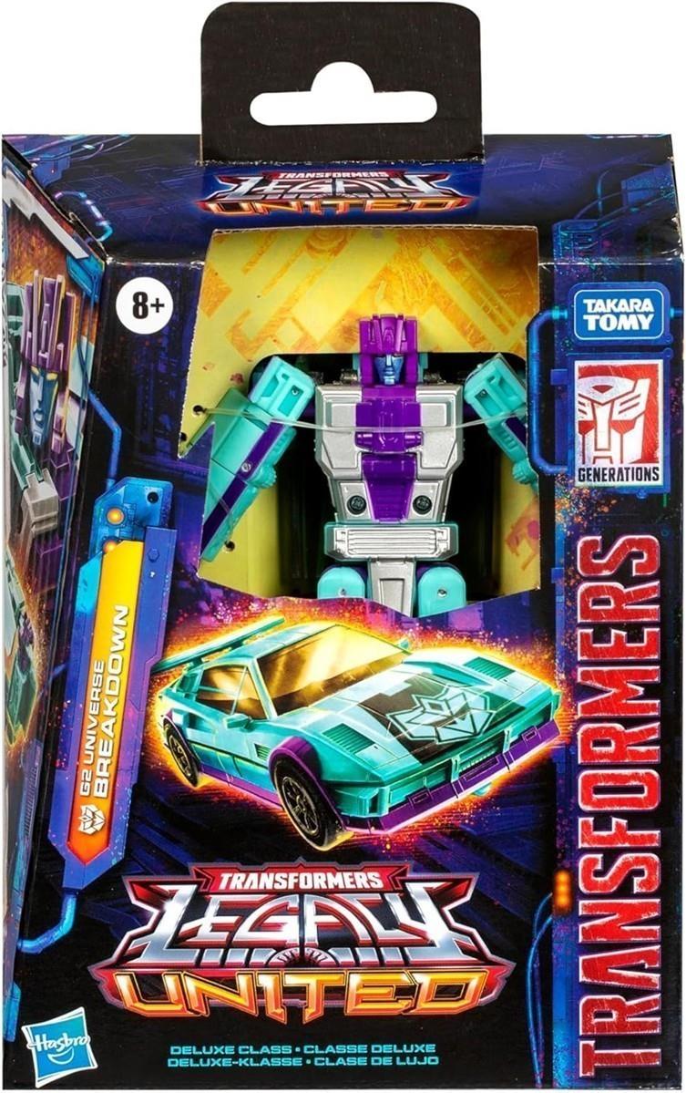 Transformers Legacy Deluxe-Klasse G2 Universe Breakdown Action-Figur