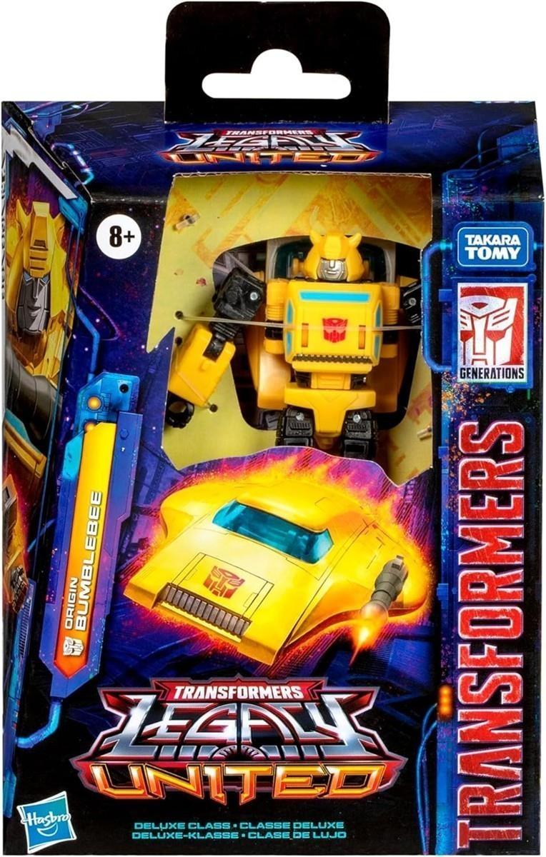 Transformers Legacy Deluxe-Klasse Origin Bumblebee Action-Figur