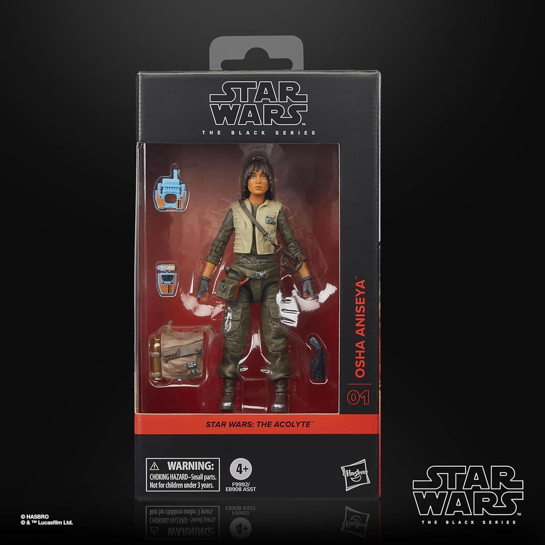 Star Wars The Black Series OSHA Aniseya, Action-Figur zum Sammeln The Acolyte (Skala 15 cm)