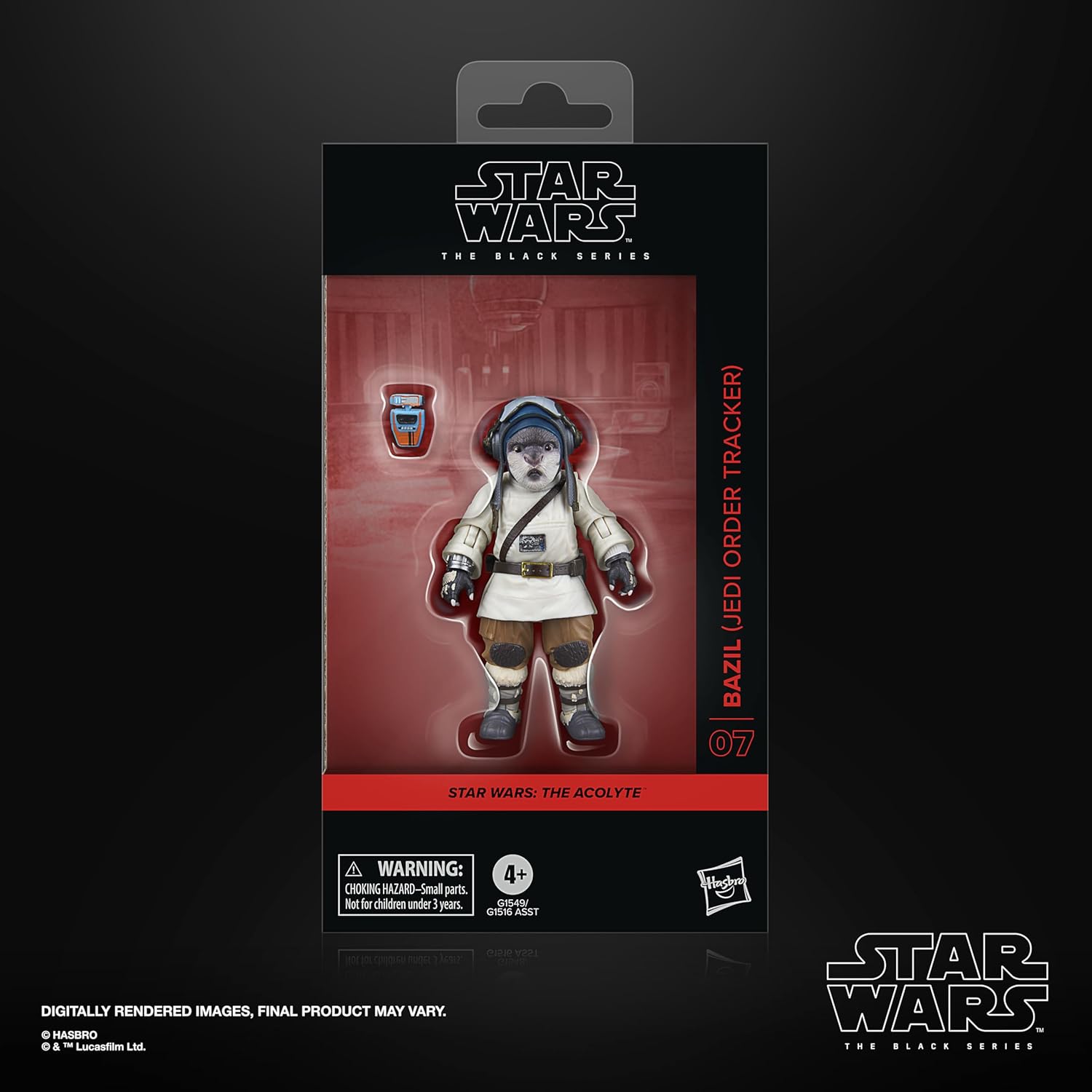 Star Wars The Black Series Bazil (Jedi Order Tracker) The Acolyte Action-Figur zum Sammeln (15 cm)