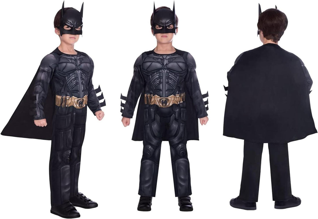 amscan Offiziell Lizenziert Dark Knight Rises Batman Kostüm Für Kinder Jungen 3-4 Jahre