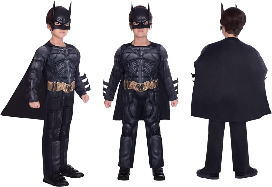 amscan Offiziell Lizenziert Dark Knight Rises Batman Kostüm Für Kinder Jungen 3-4 Jahre