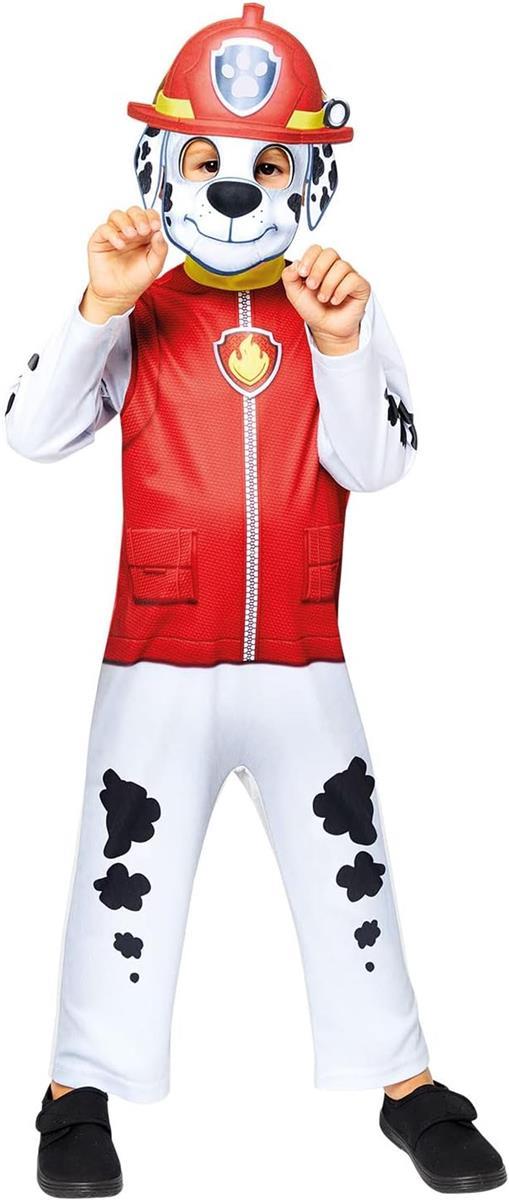 amscan Marshall Paw Patrol Kostüm für Kinder Größe 104 3-4 Jahre