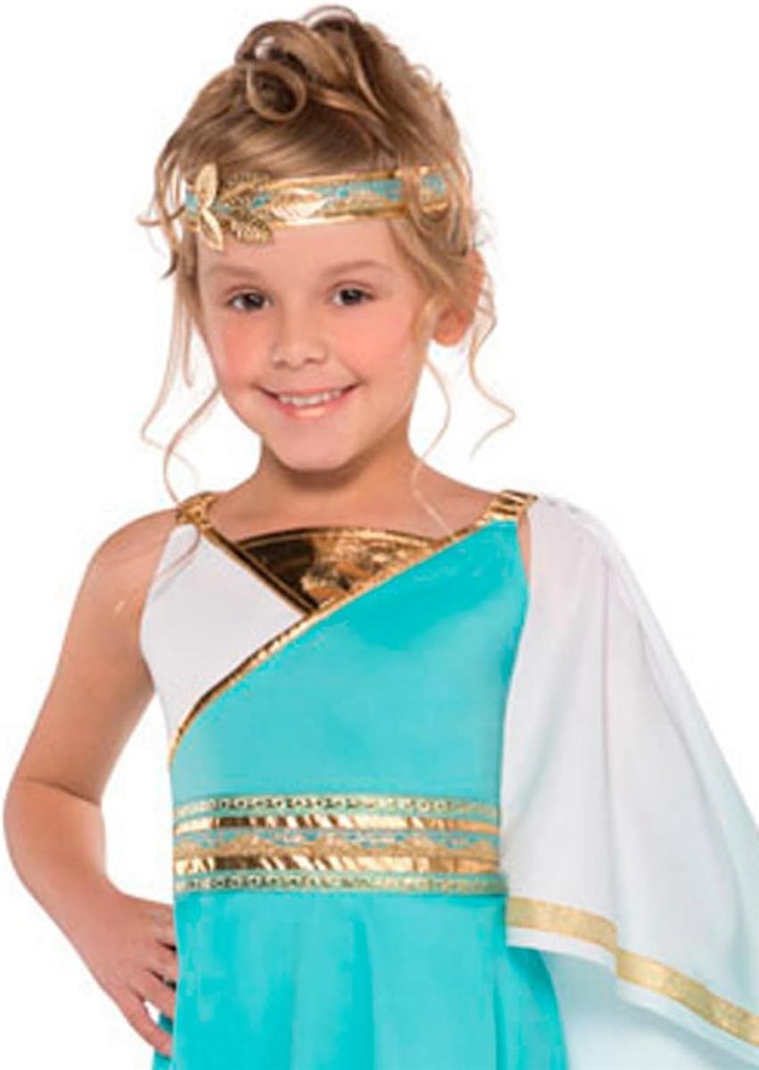 amscan Prinzessin Blue Venus Götting Kostüm für Kinder 8-10 Jahre