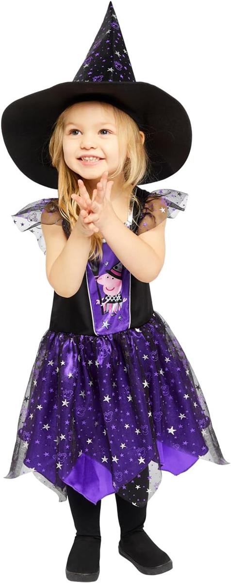 amscan Peppa Wutz Witch Kostüm 3-4 Jahre