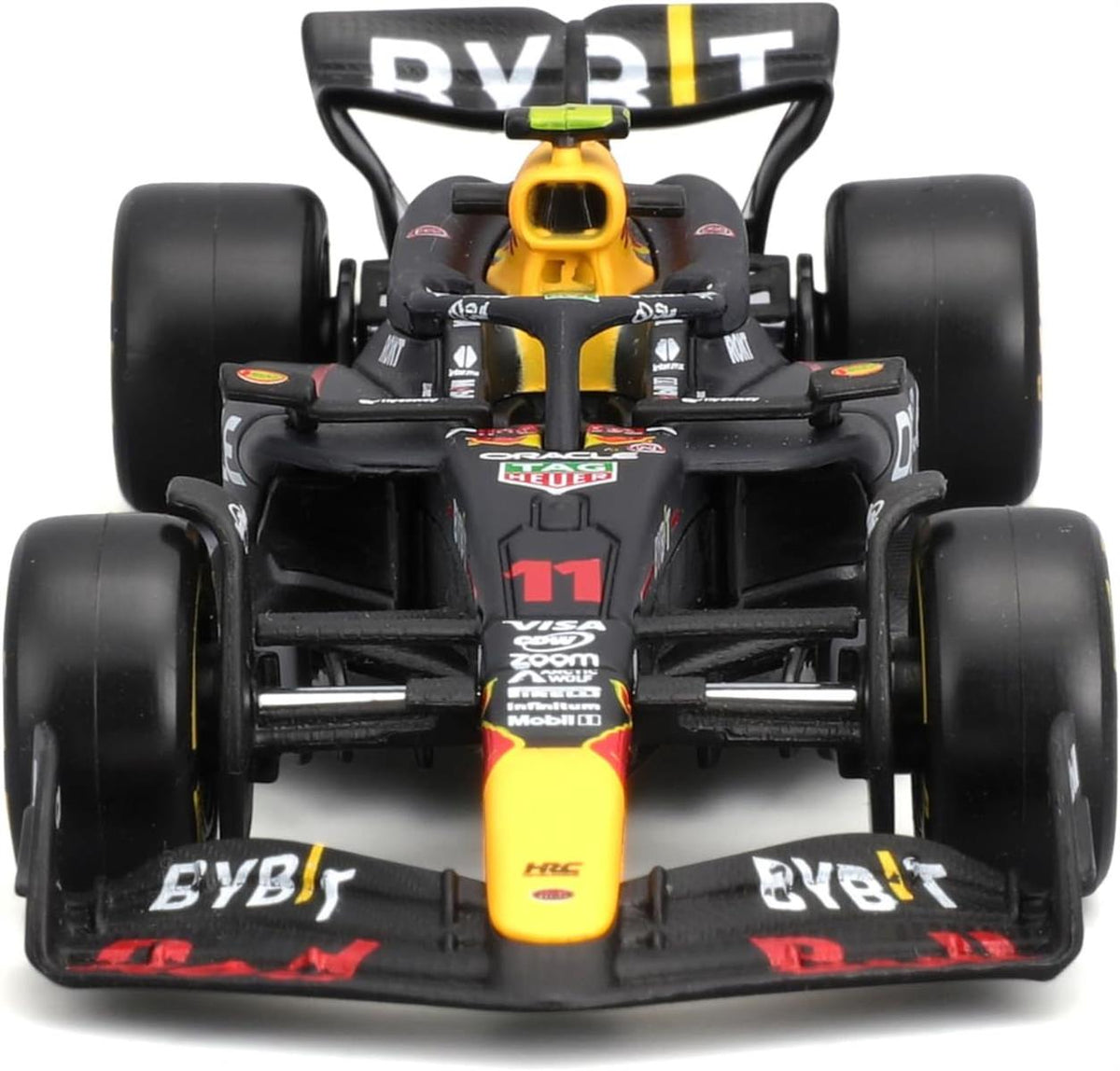 Bburago - Red Bull Racing RB20 Max Verstappen #1 2024 - Realistisches Modellauto im Maßstab 1:43, gefahren von Max Verstappen, offizielle Red Bull-Lizenz, empfohlenes Alter 3+ Jahre