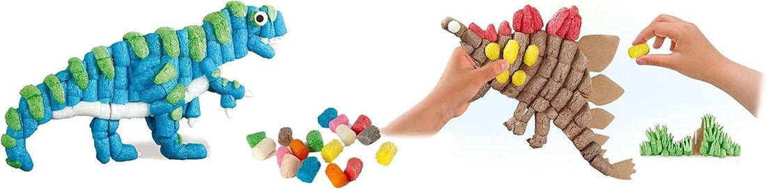 Playmais Fun to Play MAXI PACK 3in1 für Kinder ab 3 Jahren | Motorik-Spielzeug mit 1000 Classic, 8 Vorlagen & Anleitungen | Natürliches Spielzeug | Fördert Kreativität & Feinmotorik