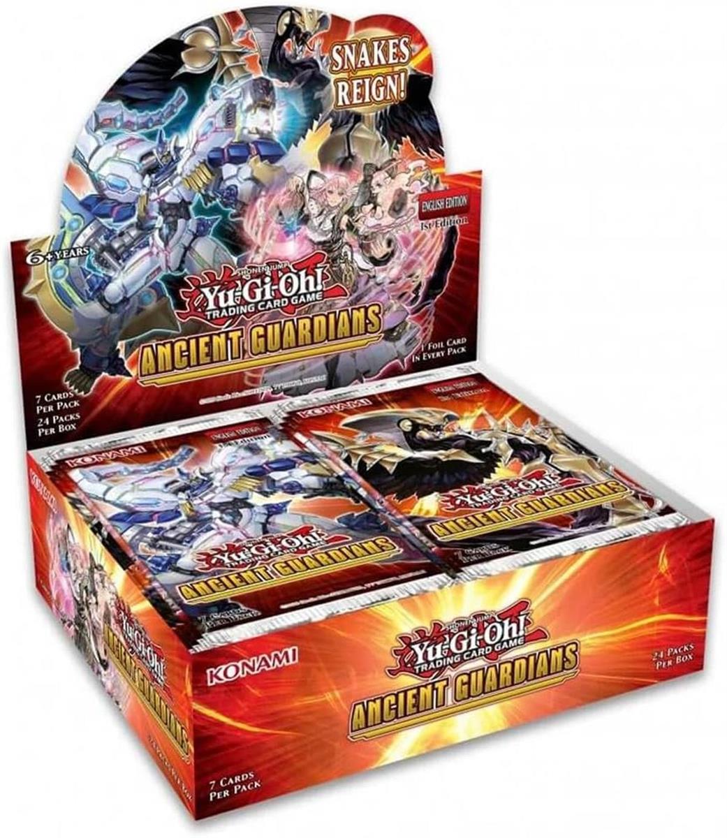 Yu-Gi-Oh! Ancient Guardians 24 Booster Display 1st edition Englisch