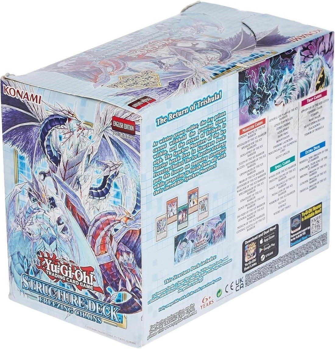 Yu-Gi-Oh! Structure Deck Display Freezing Chains 8 Decks Englisch