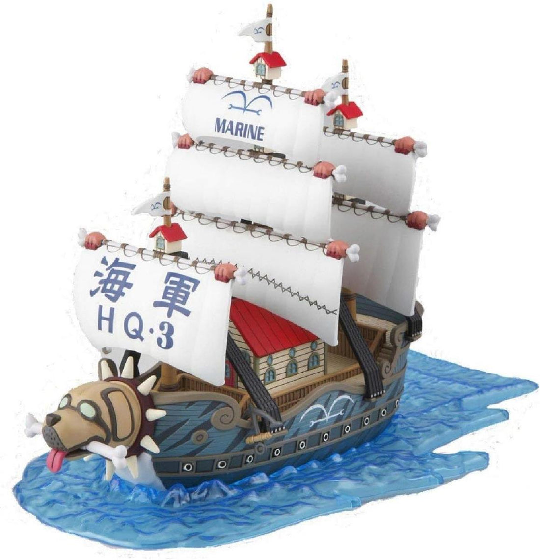 BANDAI SPIRITS Original S.W.A.T. Terminal One Piece Grand Ship Coll GARP Ship Merchandising Officiale